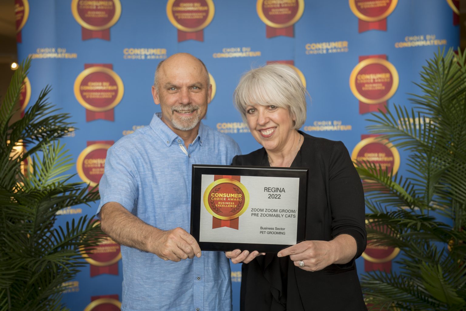 Zoom Zoom Groom/PreZoomably Cats Consumer Choice Award