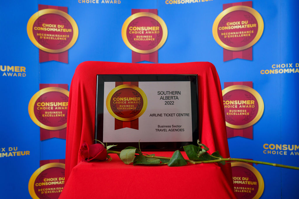 Airline Ticket Centre Consumer Choice Award