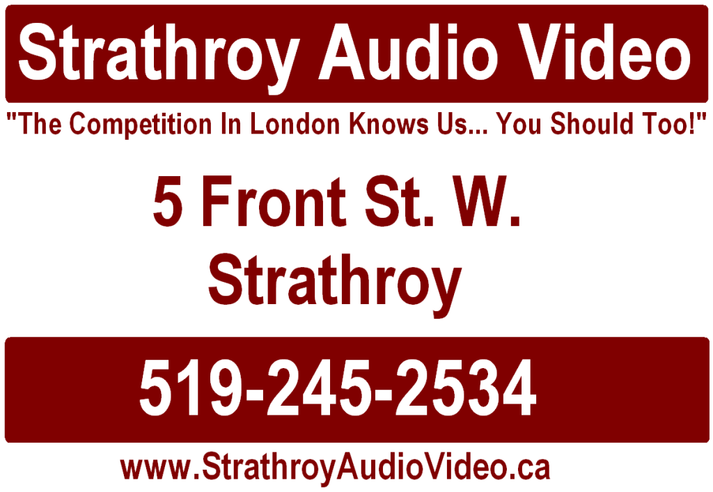 Strathroy Audio Video Consumer Choice Award
